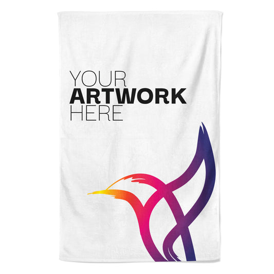 Artovo UK Print On Demand Single Sided 100% Cotton Tea Towel